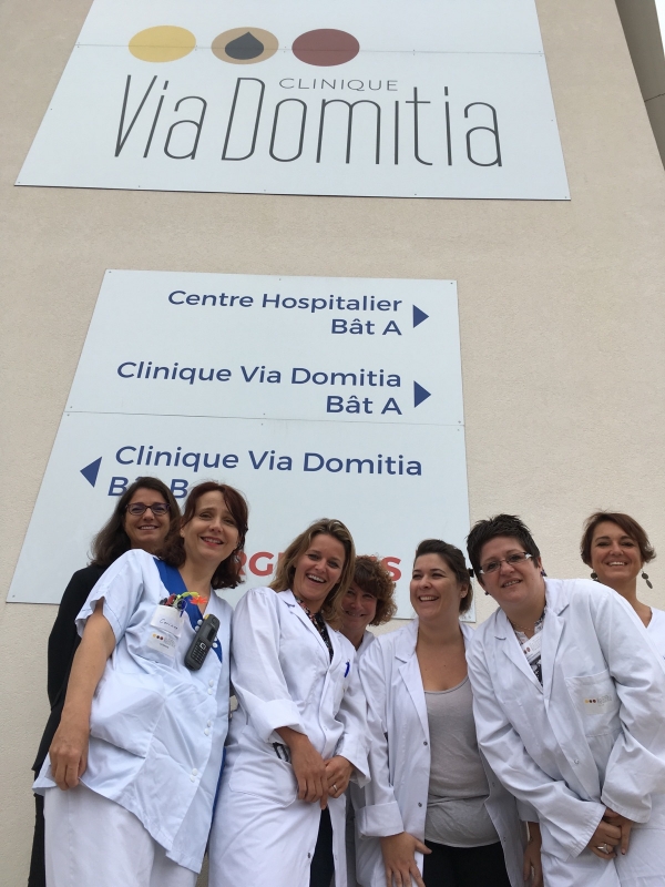 Equipe soigante Clinique Via Domitia Equipe Clinique Via Domitia